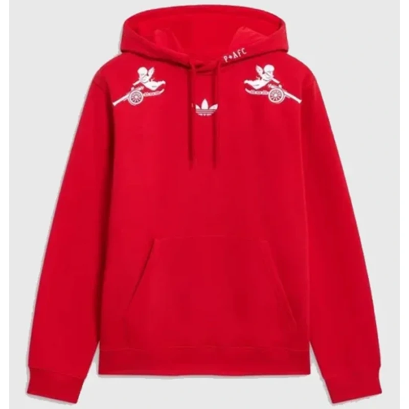 Arsenal Adidas x Places+Faces Red Hoodie