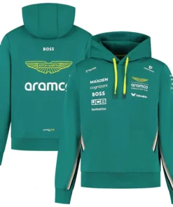 Aston Martin Aramco Cognizant F1 2025 Team Driver Hoodie