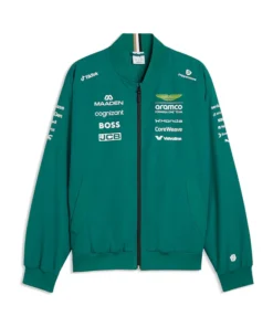 Aston Martin F1 Aramco Cognizant F1 2026 Team Bomber Jacket