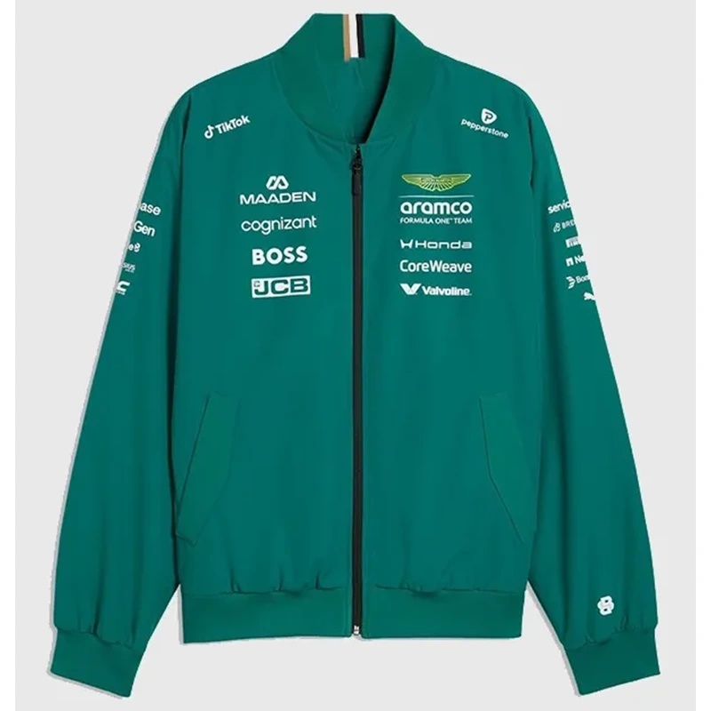 Aston Martin F1 Team 2026 Team Green Bomber Jacket
