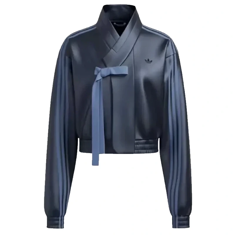 BABYMONSTER x Adidas Hanbok Blue Jacket