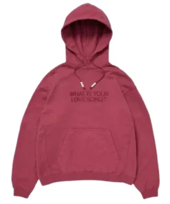BTS Arirang What is Your Love Song Maroon Hoodie