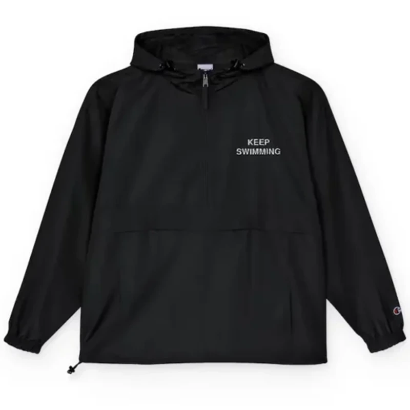 BTS Keep Swimming Anorak Black Jacket