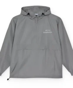 BTS Keep Swimming Anorak Grey Jacket