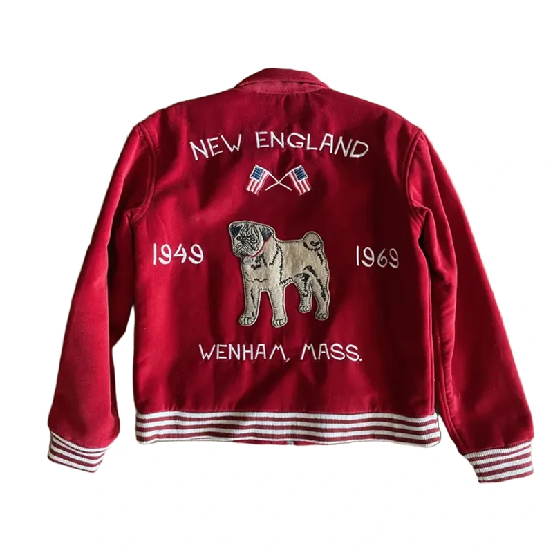 BTS V Bode Wenham Souvenir Red Jacket - Image 2
