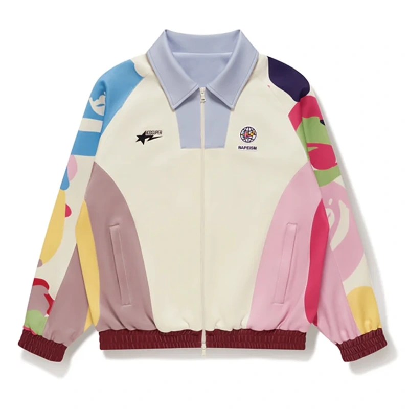Bape x Kidsuper Patchwork Track Jacket