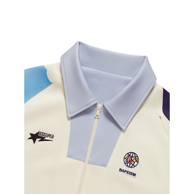 Bape x Kidsuper Patchwork Track Jacket - Image 2