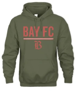 Bay FC Shop Unisex Military Green Hoodie