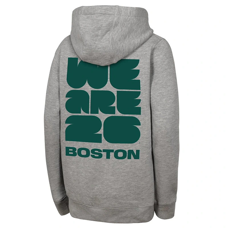 Boston 2026 World Cup Unisex Grey Hoodie - Image 3