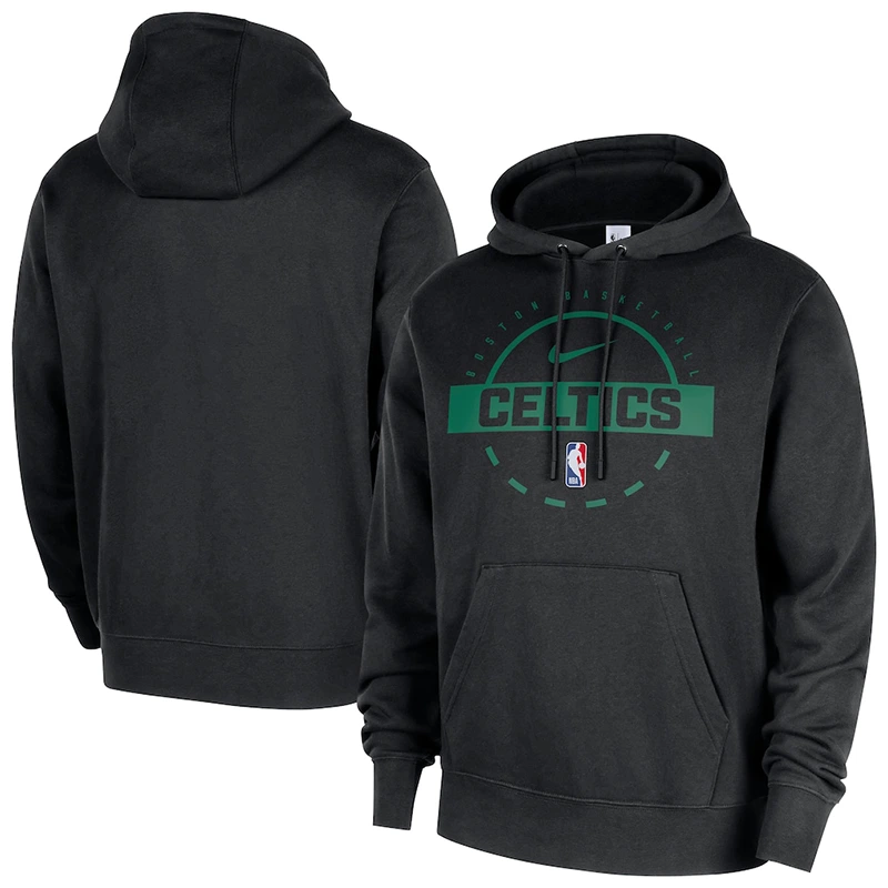 Boston Celtics Nike Kelly Black 2025/26 Authentic Practice Club Hoodie