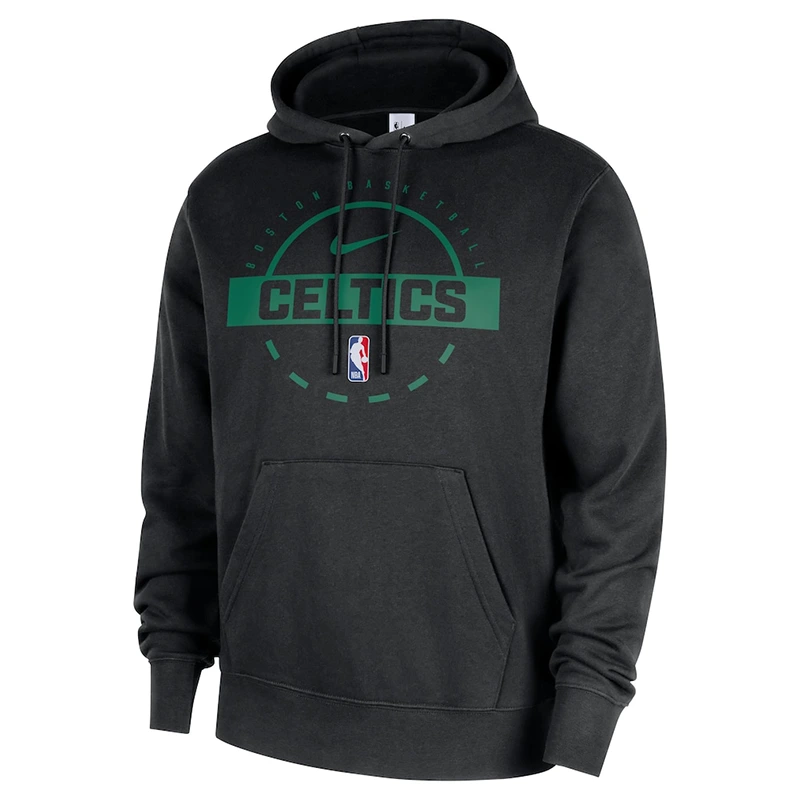 Boston Celtics Nike Kelly Black 2025/26 Authentic Practice Club Hoodie - Image 2