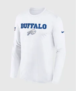 Buffalo Bills Nike 2025 Rivalries Sideline Long Sleeve T-Shirt