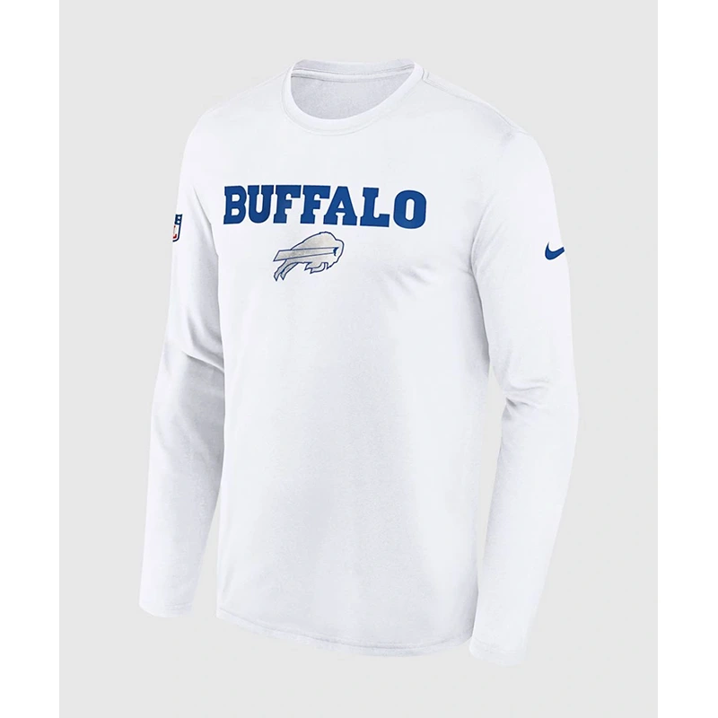 Buffalo Bills Nike 2025 Rivalries Sideline Long Sleeve T-Shirt