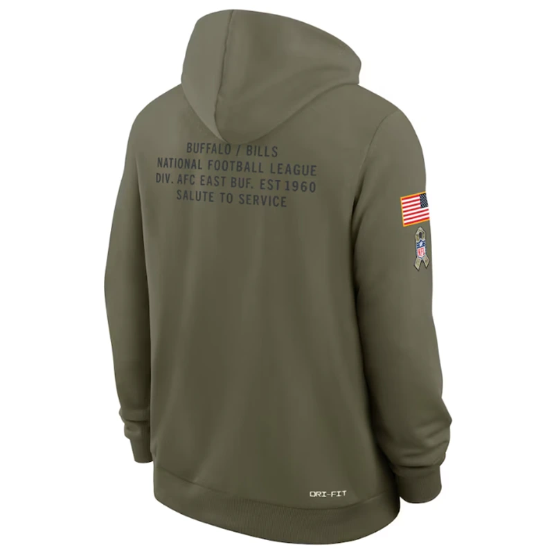 Buffalo Bills Salute To Service Fleece Hoodie - Image 2