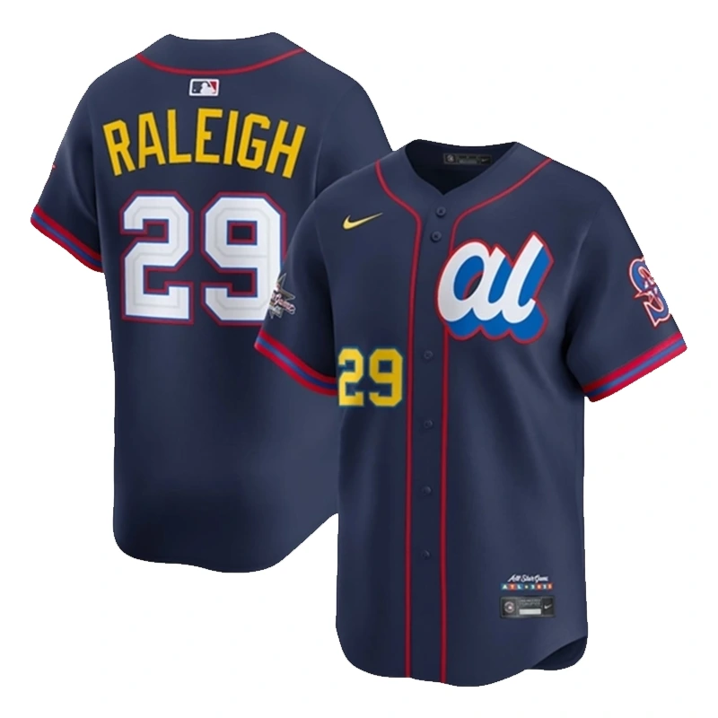 Cal Raleigh American League Navy Blue Jersey