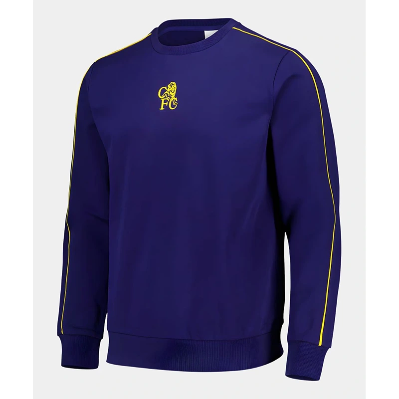 Chelsea Retro Crest Pullover Fleece Sweatshirt