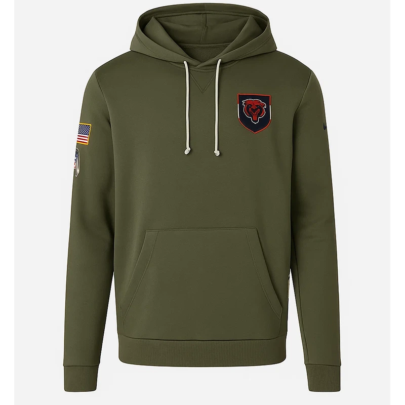 Chicago Bears Salute To Service Hoodie