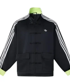 Chinese New Year Black Denim Jacket