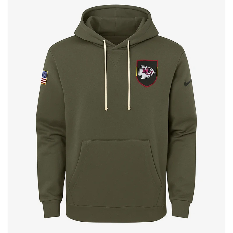 City Chiefs Salute To Service Kansas Hoodie