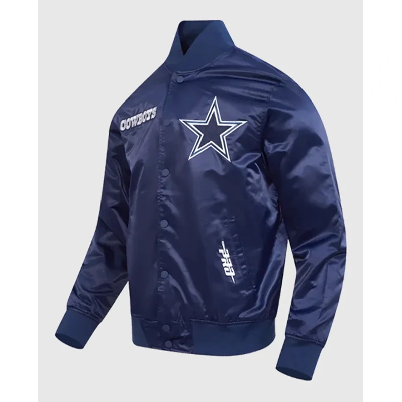 Dallas Cowboys Souvenir Satin Navy Jacket