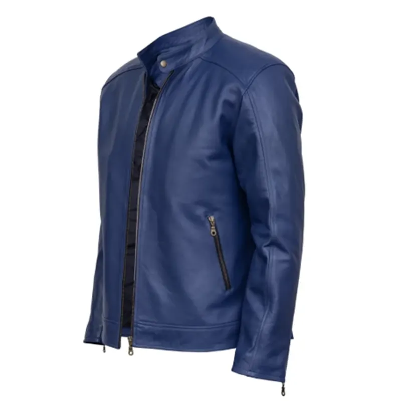 Death Island Leon Kennedy Leather Jacket - Image 3