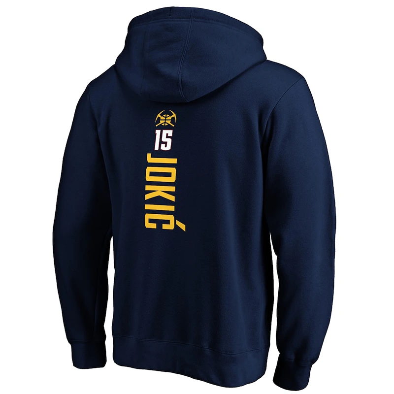 Denver Nuggets Nikola Jokic Playmaker Name Number Hoodie - Image 3