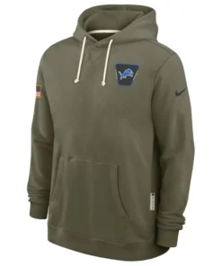 Detroit Lions Salute To Service Hoodie