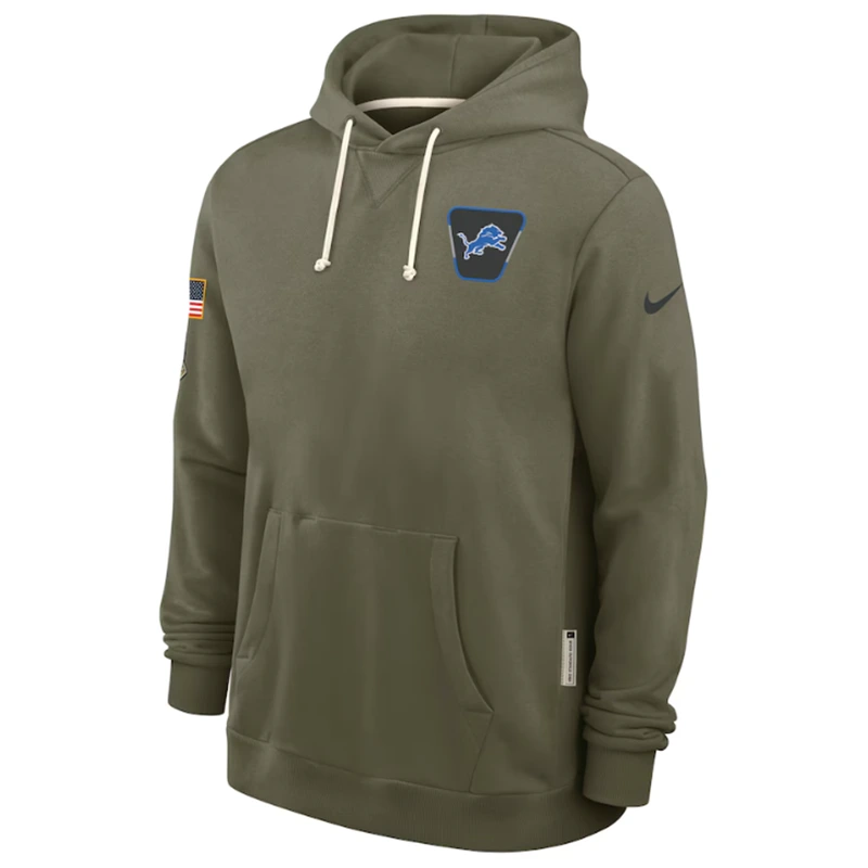 Detroit Lions Salute To Service Hoodie