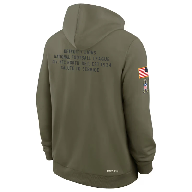 Detroit Lions Salute To Service Hoodie - Image 2