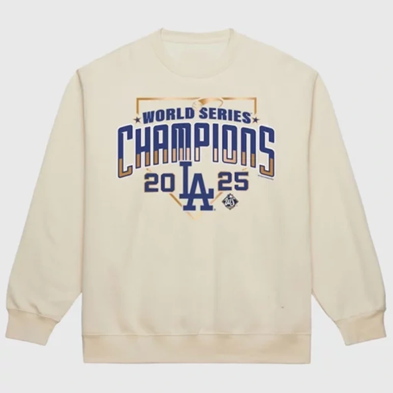 Dodgers Mitchell & Ness World Series Champions Sweatshirt