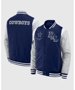 Elements Elite Dallas Cowboys Navy Jacket
