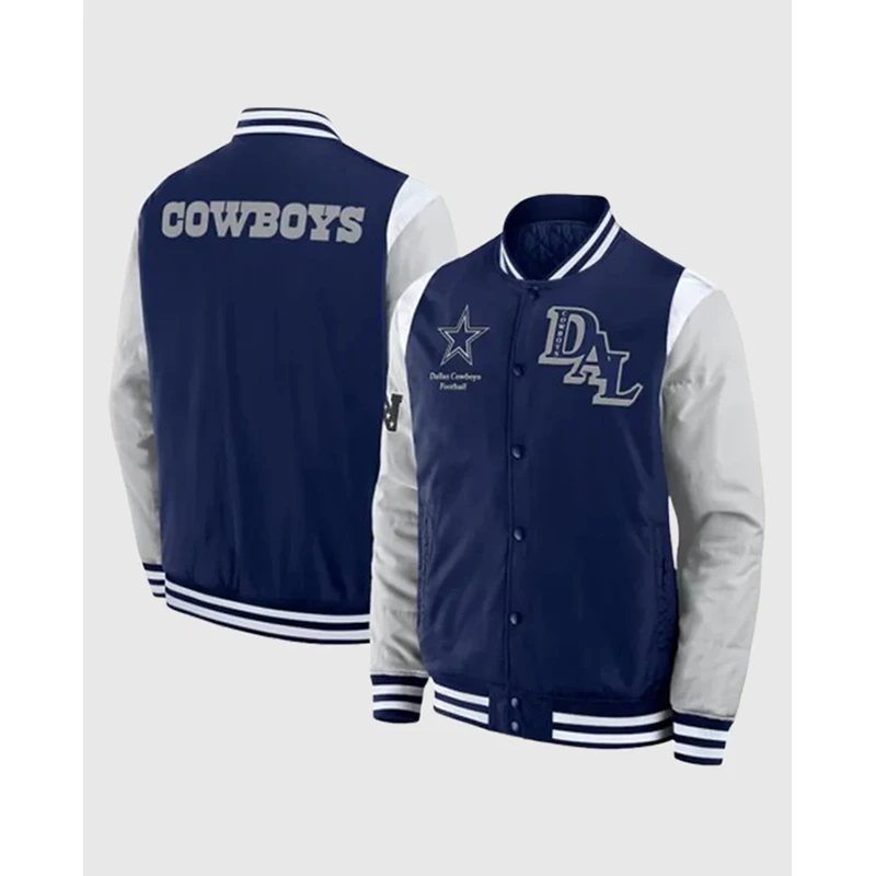 Elements Elite Dallas Cowboys Navy Jacket