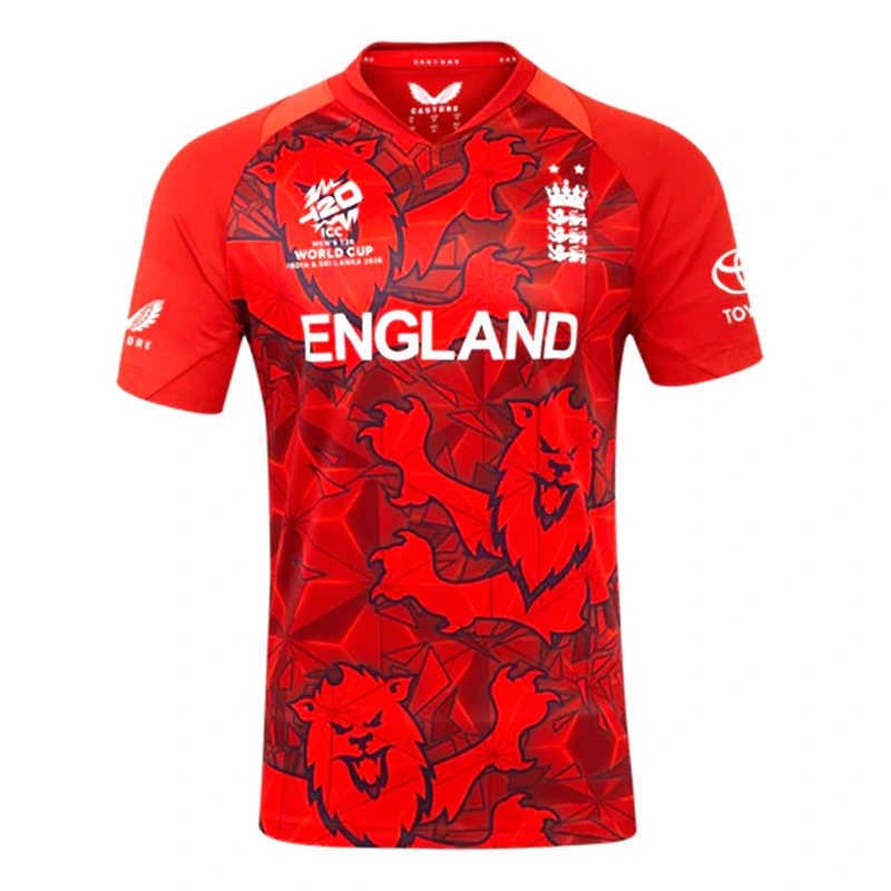 England T20 World Cup 2026 Red Jersey