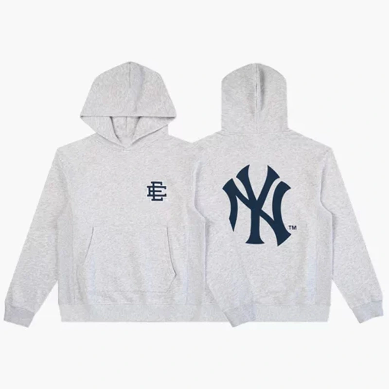 Eric Emanuel Yankees Gray Hoodie