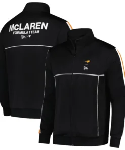F1 Team McLaren New Era Track Black Jacket