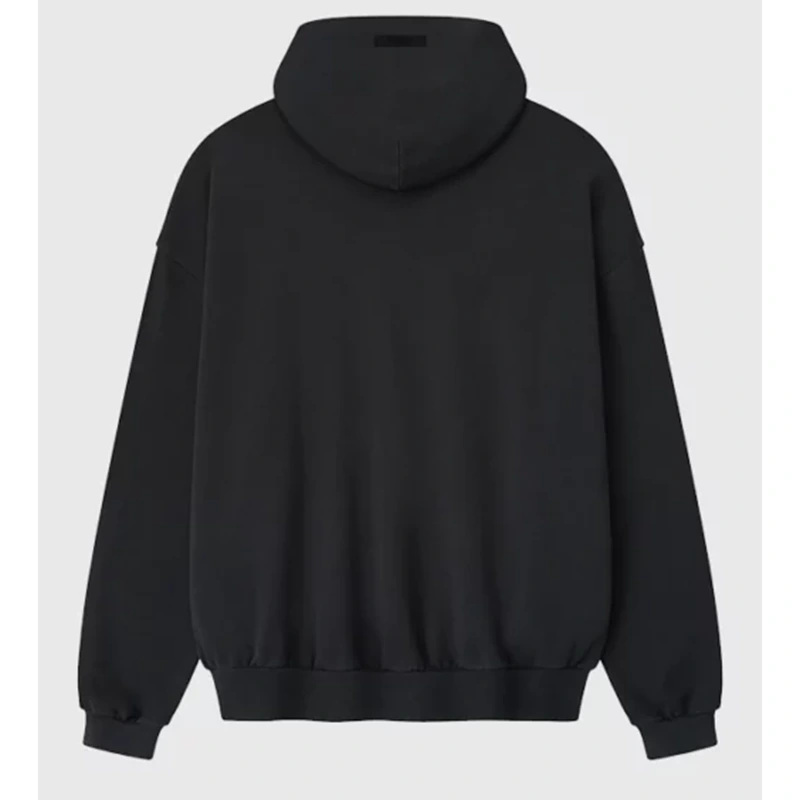 Fear Of God Essentials Black Hoodie - Image 2