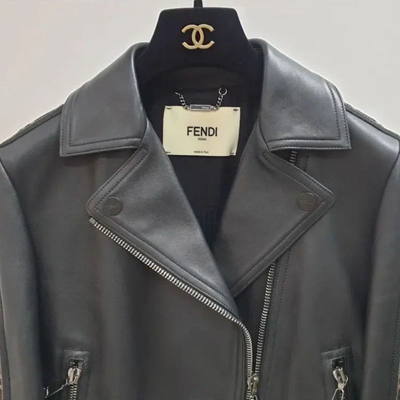 Fendi Leather Jacket - Image 4