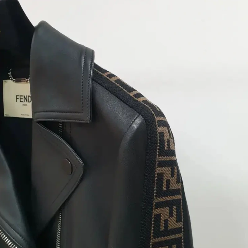 Fendi Leather Jacket - Image 5