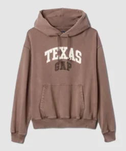 Gap Texas Brown Unisex Hoodie