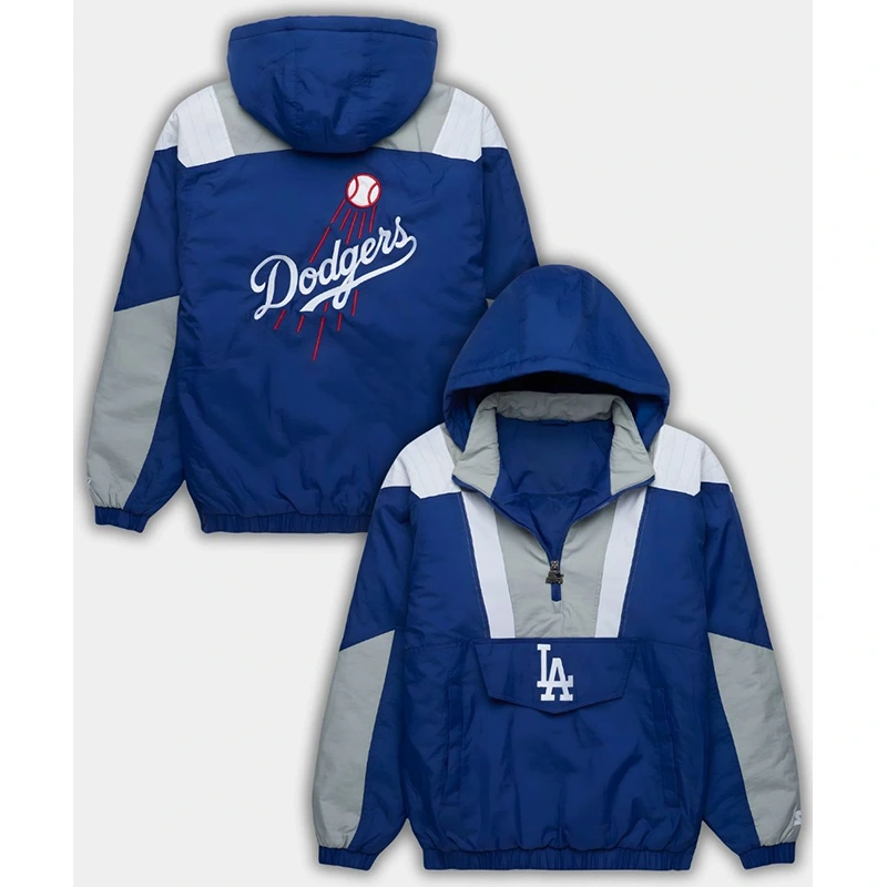 HOMAGE X Starter Dodgers Blue Jacket