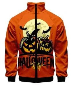 Halloween Party Orange Jacket