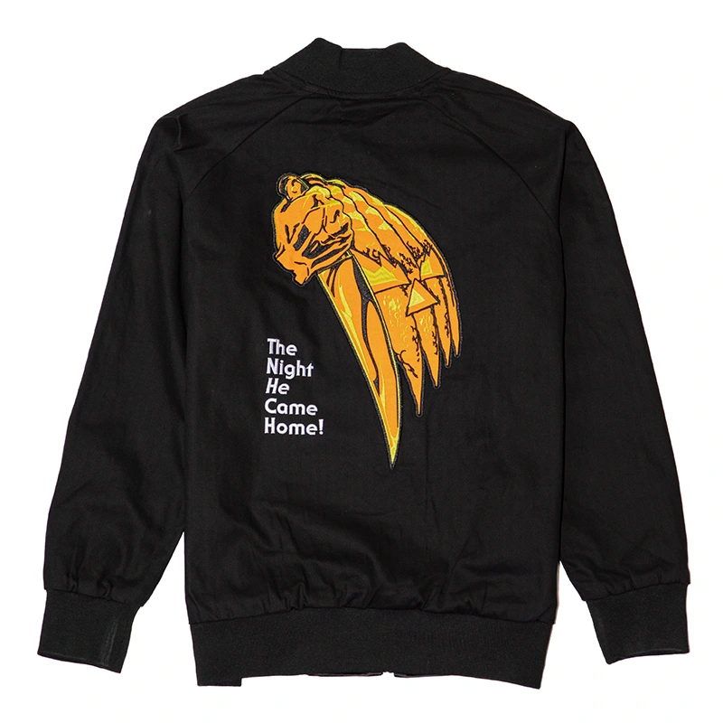 Halloween Pumpkin Orange Reversible Jacket - Image 5