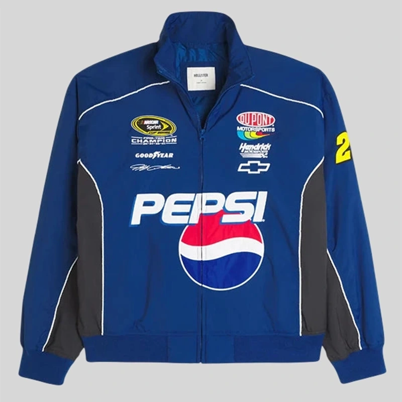 Hollister Pepsi NASCAR Racing Blue Jacket