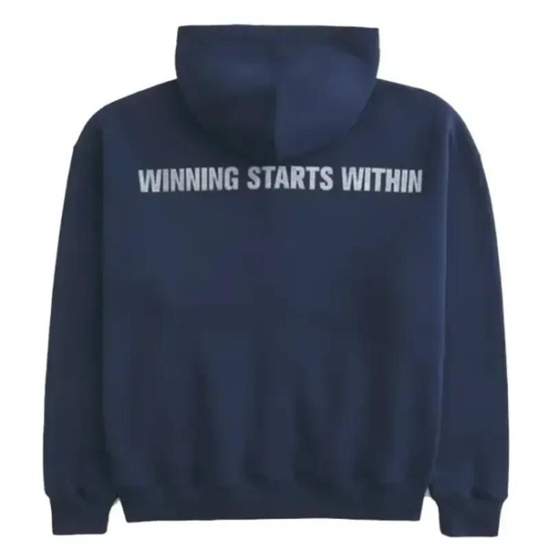 Hollister x Kappa Boxy Zip-Up Logo Graphic Hoodie - Image 2