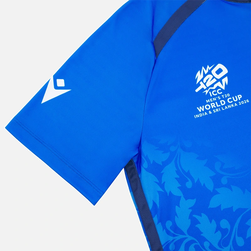 Italy T20 World Cup 2026 Blue Jersey - Image 3
