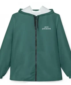Jeon Jungkook Keep Swimming Green Jacket