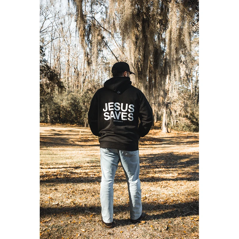 Jesus Saves Hoodie - Image 6