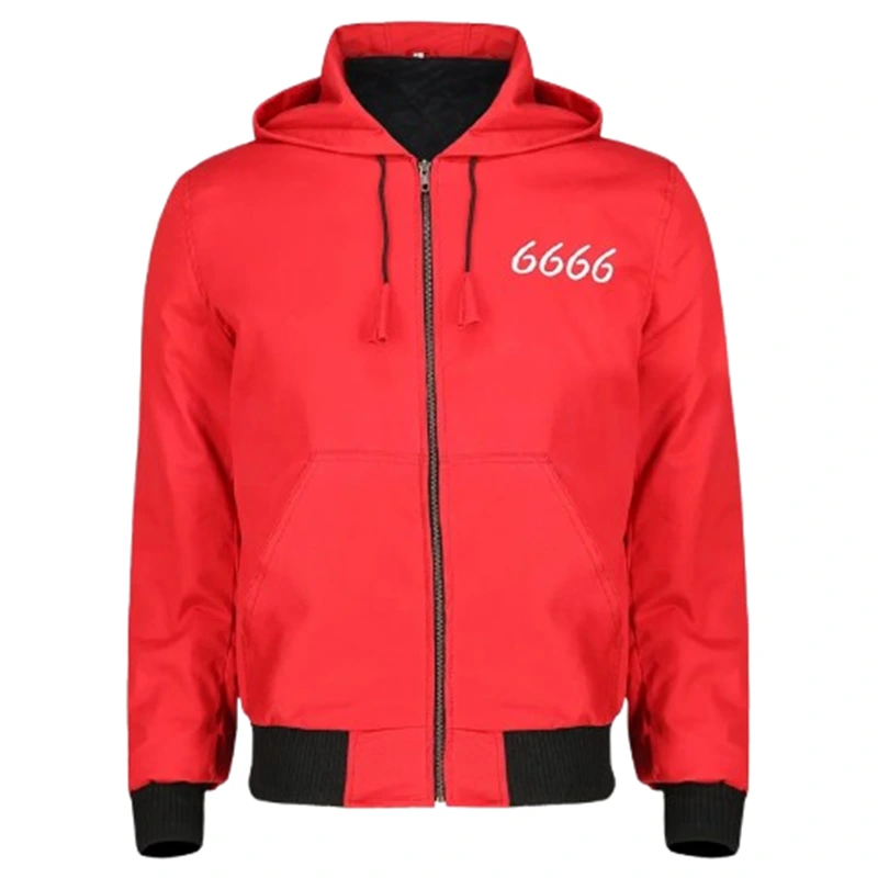 Jimmy 6666 Ranch Red Hooded Jacket