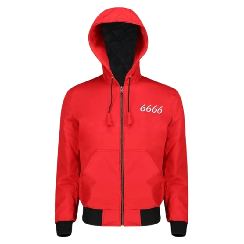 Jimmy 6666 Ranch Red Hooded Jacket - Image 2