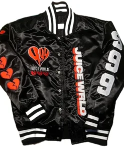 Juice WRLD 999 Black Bomber Jacket